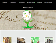 Tablet Screenshot of annie-wattier-genealogiste.fr